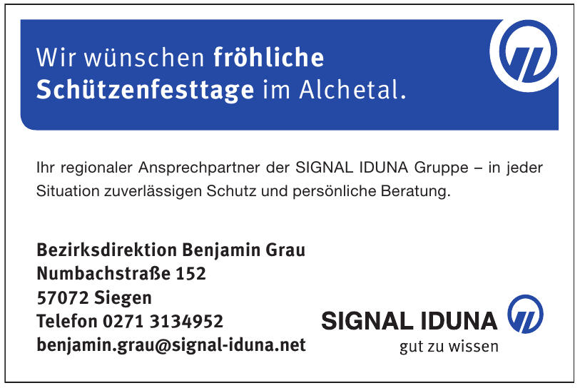 Bezirksdirektion Benjamin Grau Bezirksdirektion Benjamin Grau
