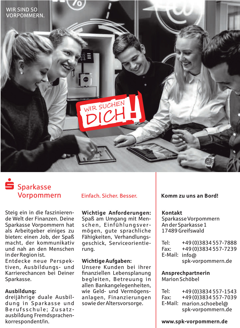 Sparkasse Vorpommern Sparkasse Vorpommern