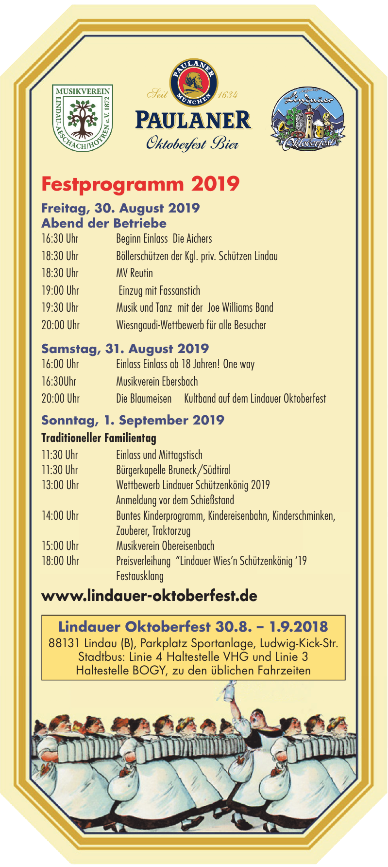 Lindauer Oktoberfest Lindauer Oktoberfest