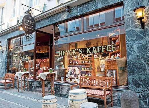 Kaffee- und Tee-Spezialist Paul Heyck in der Faulstraße. FOTO: HEYCK Kaffee- und Tee-Spezialist Paul Heyck in der Faulstraße. FOTO: HEYCK