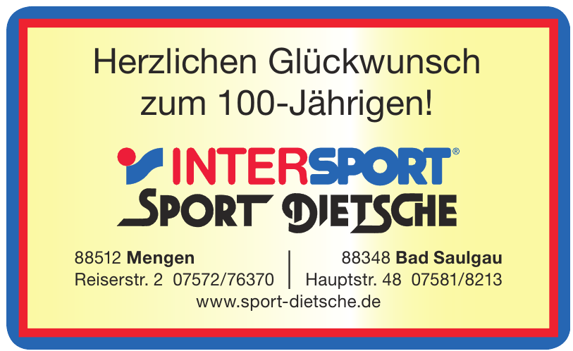 Intersport - Spor Dietsche Intersport - Spor Dietsche