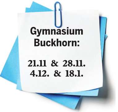 Buckhorn blüht – Gymnasium auf Erfolgskurs Image 1