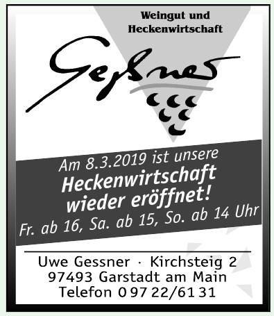 Weingut Gessner Weingut Gessner