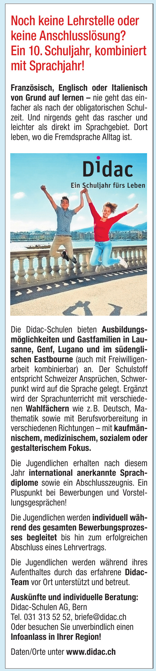 Didac Schulen AG Didac Schulen AG