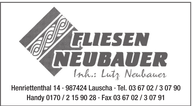 Fliesen Neubauer Fliesen Neubauer
