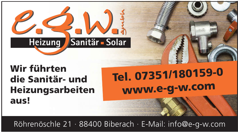 e.g.w. GmbH e.g.w. GmbH