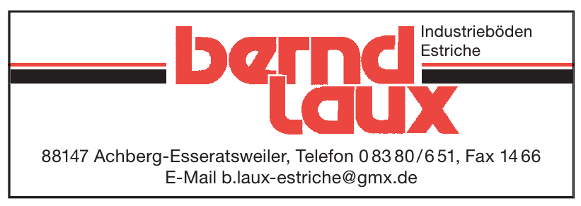 Bernd Laux Bernd Laux