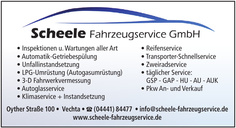 Scheele Fahrzeugservice GmbH