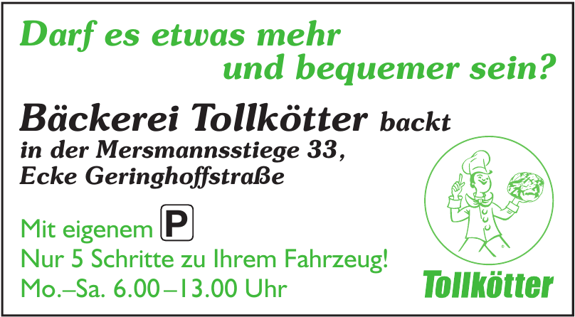 Bäckerei Tollkötter Bäckerei Tollkötter