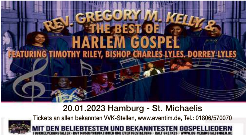 Rev. Gregory M. Kelly & the Best of Harlem Gospel