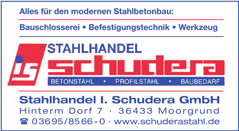 Stahlhandel I. Schudera GmbH Stahlhandel I. Schudera GmbH