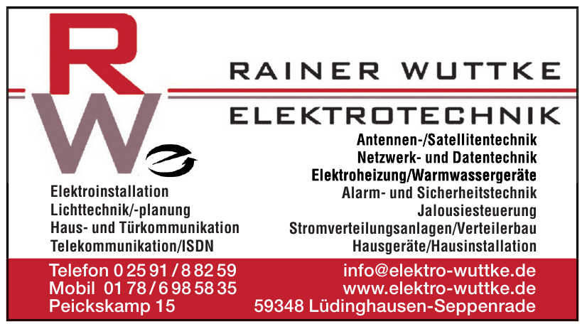 Elektrotechnik Wuttke Elektrotechnik Wuttke
