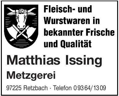 Matthias Issing Metzgerei Matthias Issing Metzgerei
