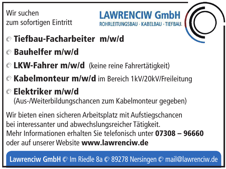 Lawrenciw GmbH