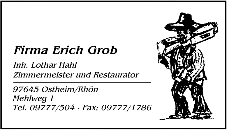 Firma Erich Grob Firma Erich Grob