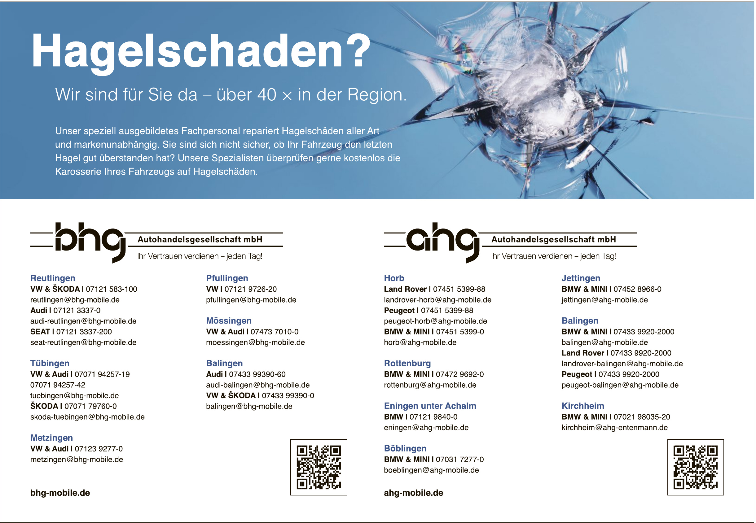 bhg Autohandelsgesellschaft mbH - VW & ŠKODA bhg Autohandelsgesellschaft mbH - VW & ŠKODA
