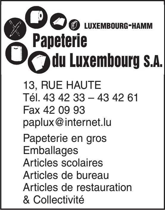 Papeterie du Luxembourg S.A.