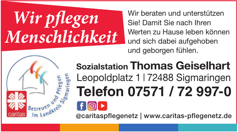 Sozialstation Thomas Geiselhart Sigmaringen