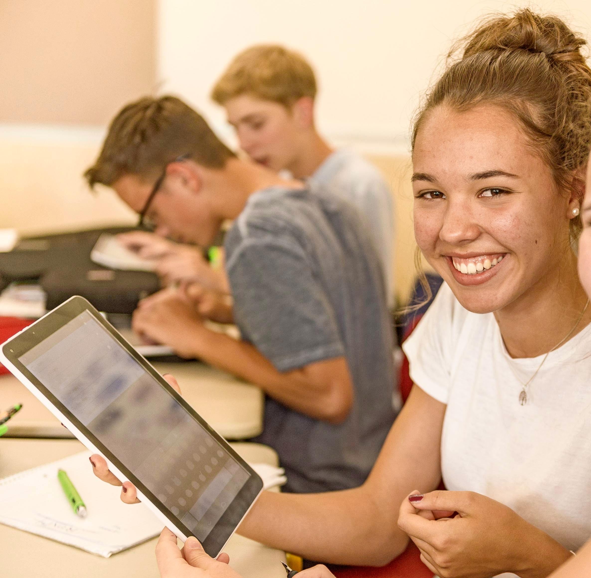 Jedes Kind kann sich in der Schloss- Schule entfalten. Foto: privat Jedes Kind kann sich in der Schloss- Schule entfalten. Foto: privat
