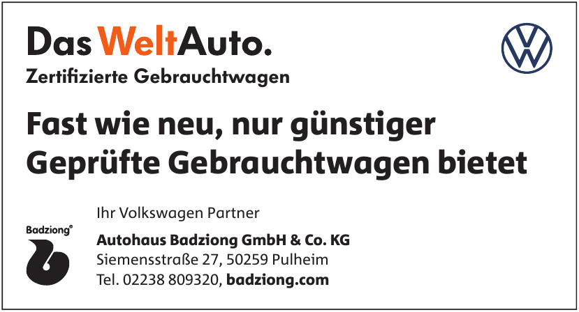 Autohaus Badziong GmbH&Co. KG