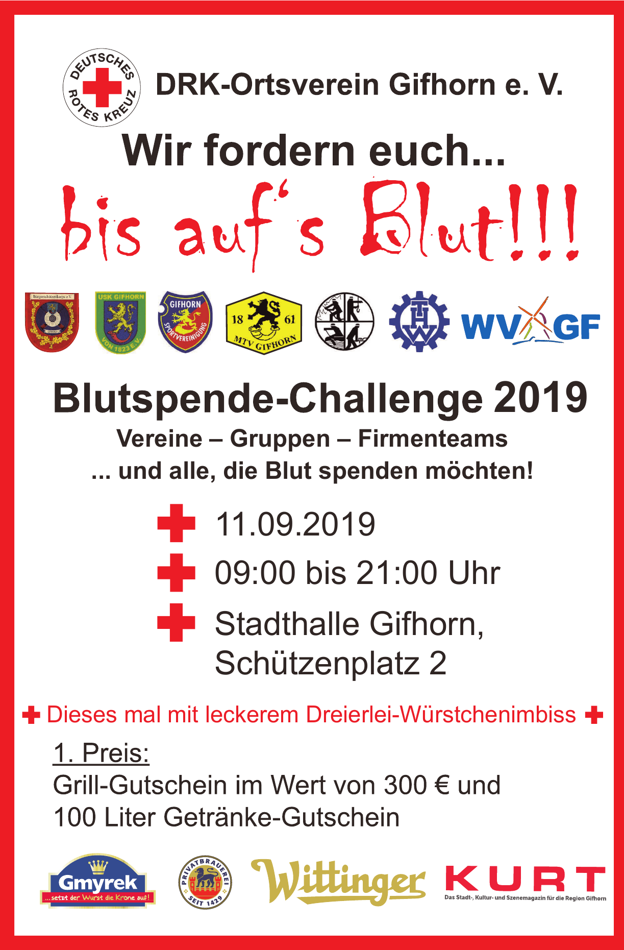 DRK-Ortsverein Gifhorn e. V. DRK-Ortsverein Gifhorn e. V.