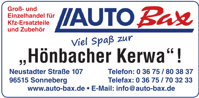 Auto Bax Auto Bax