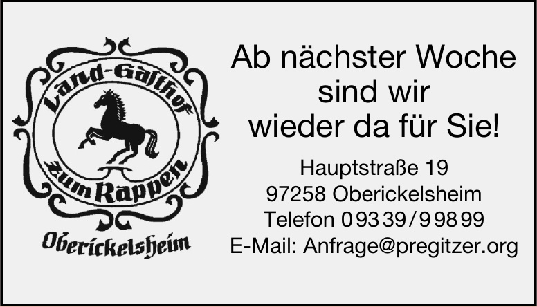 Land-Gasthof zum Rappen Land-Gasthof zum Rappen