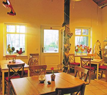 Im gemütlichen Café des Cassenshofes genießt man echte Landspezialitäten Foto: Cassenshof