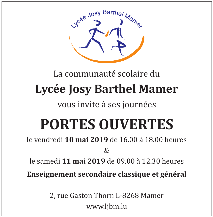 Lycée Josy Barthel Mamer