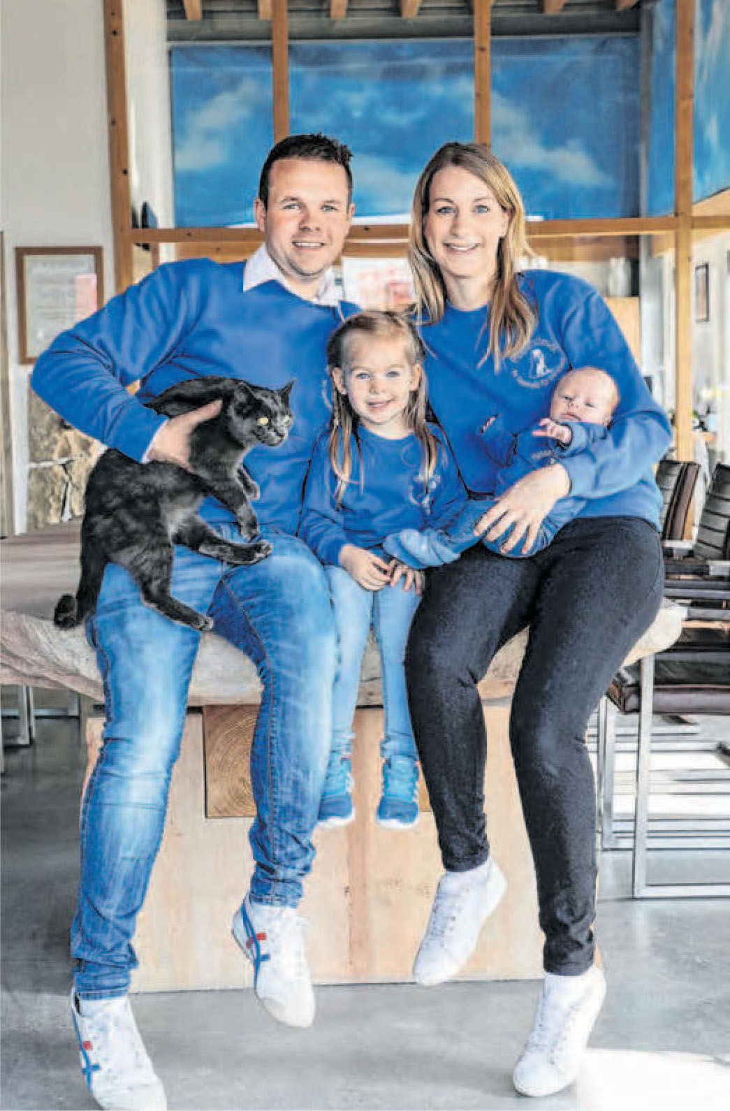 Die Familie Messerschmidt freut sich auf viele Besucher. Die Familie Messerschmidt freut sich auf viele Besucher.