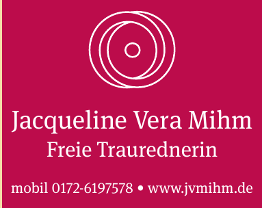 Jacqueline Vera Mihm Jacqueline Vera Mihm