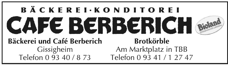 Bäckerei und Café Berberich