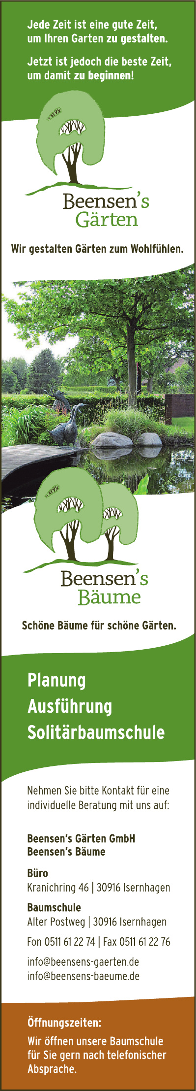Beensens Gärten GmbH Beensen's Gärten GmbH