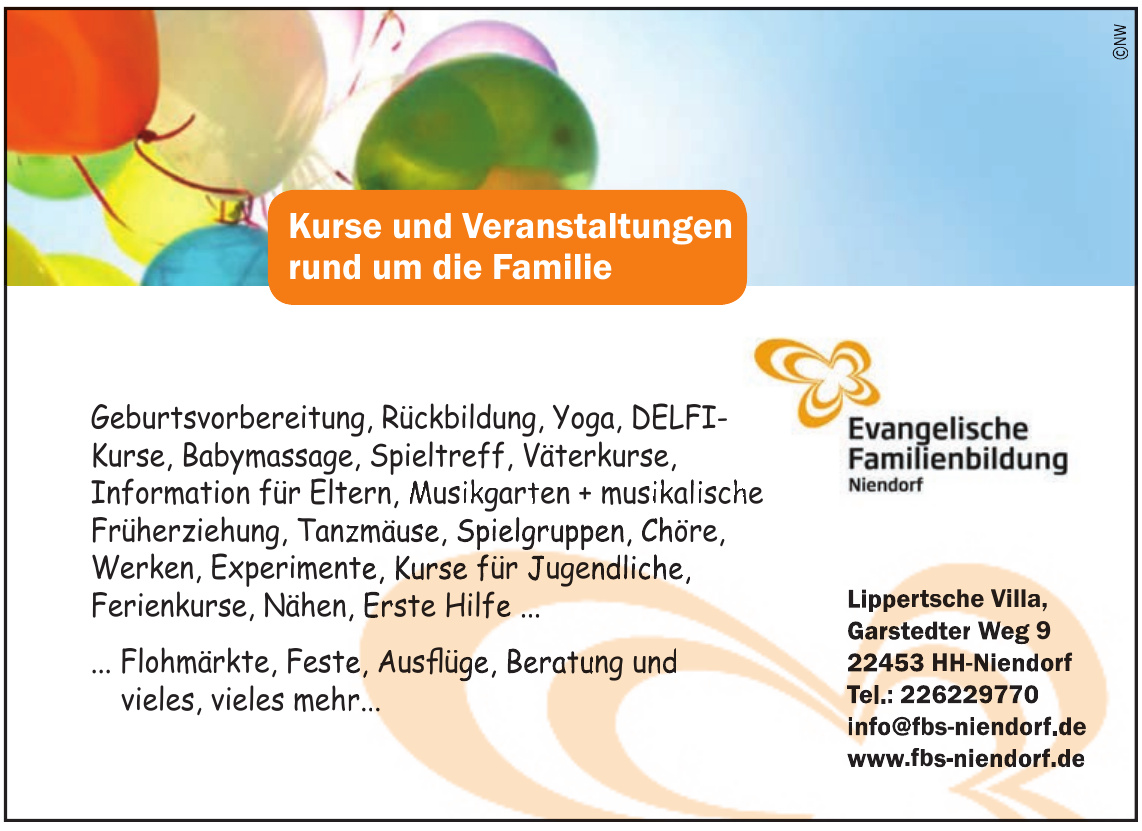 Evangelische Familienbildung Niendorf Evangelische Familienbildung Niendorf