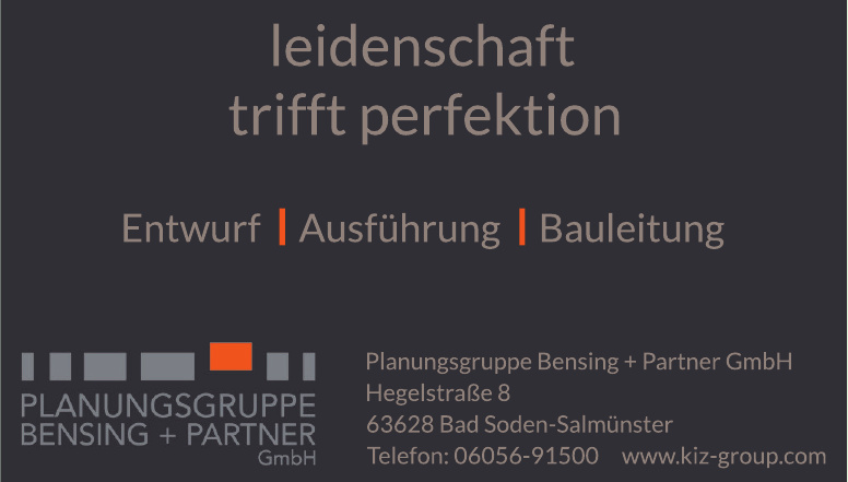 Planungsgruppe Bensing + Partner GmbH