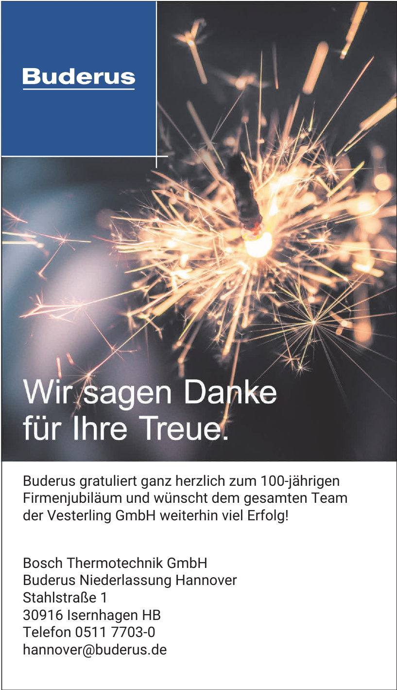 Bosch Thermotechnik GmbH Bosch Thermotechnik GmbH