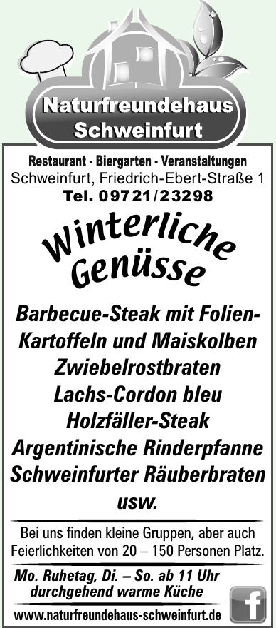 Naturfreundehaus Schweinfurt Naturfreundehaus Schweinfurt