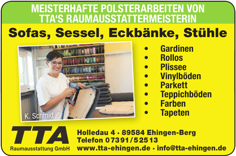 TTA Raumausstattung GmbH TTA Raumausstattung GmbH