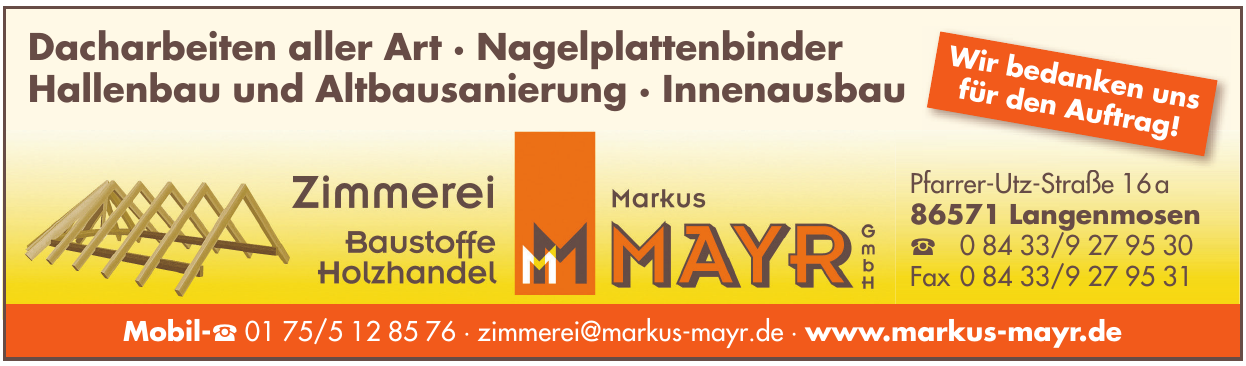 Markus Mayr GmbH Markus Mayr GmbH