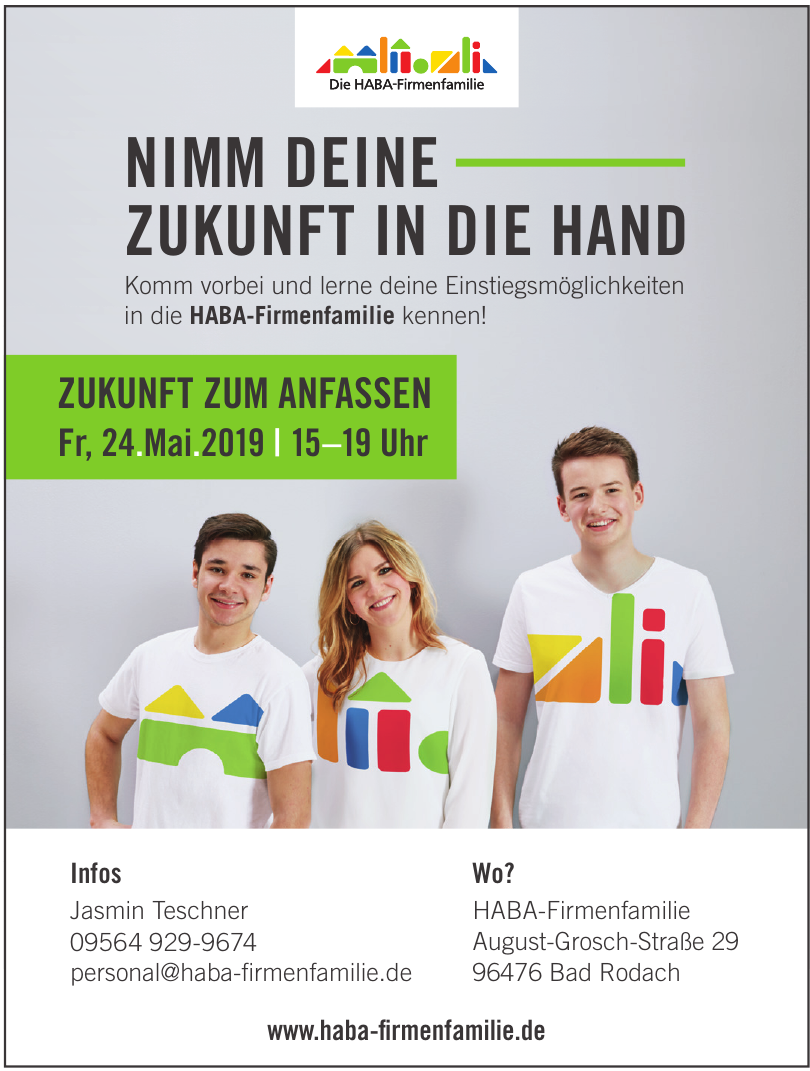 HABA-Firmenfamilie HABA-Firmenfamilie