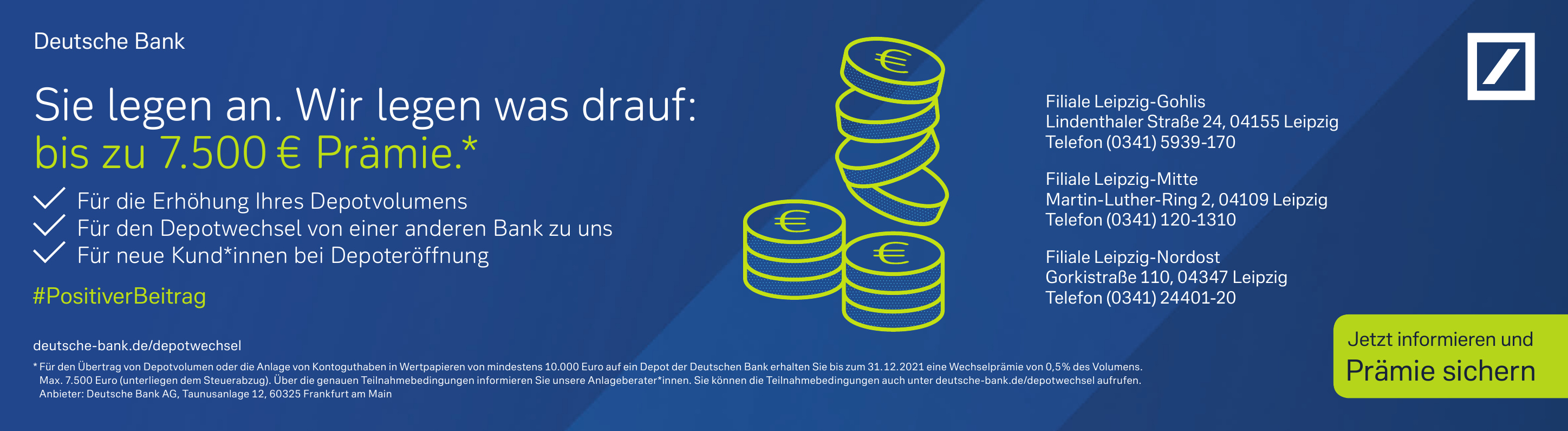Deutsche Bank - Filiale Leipzig-Gohlis Deutsche Bank - Filiale Leipzig-Gohlis