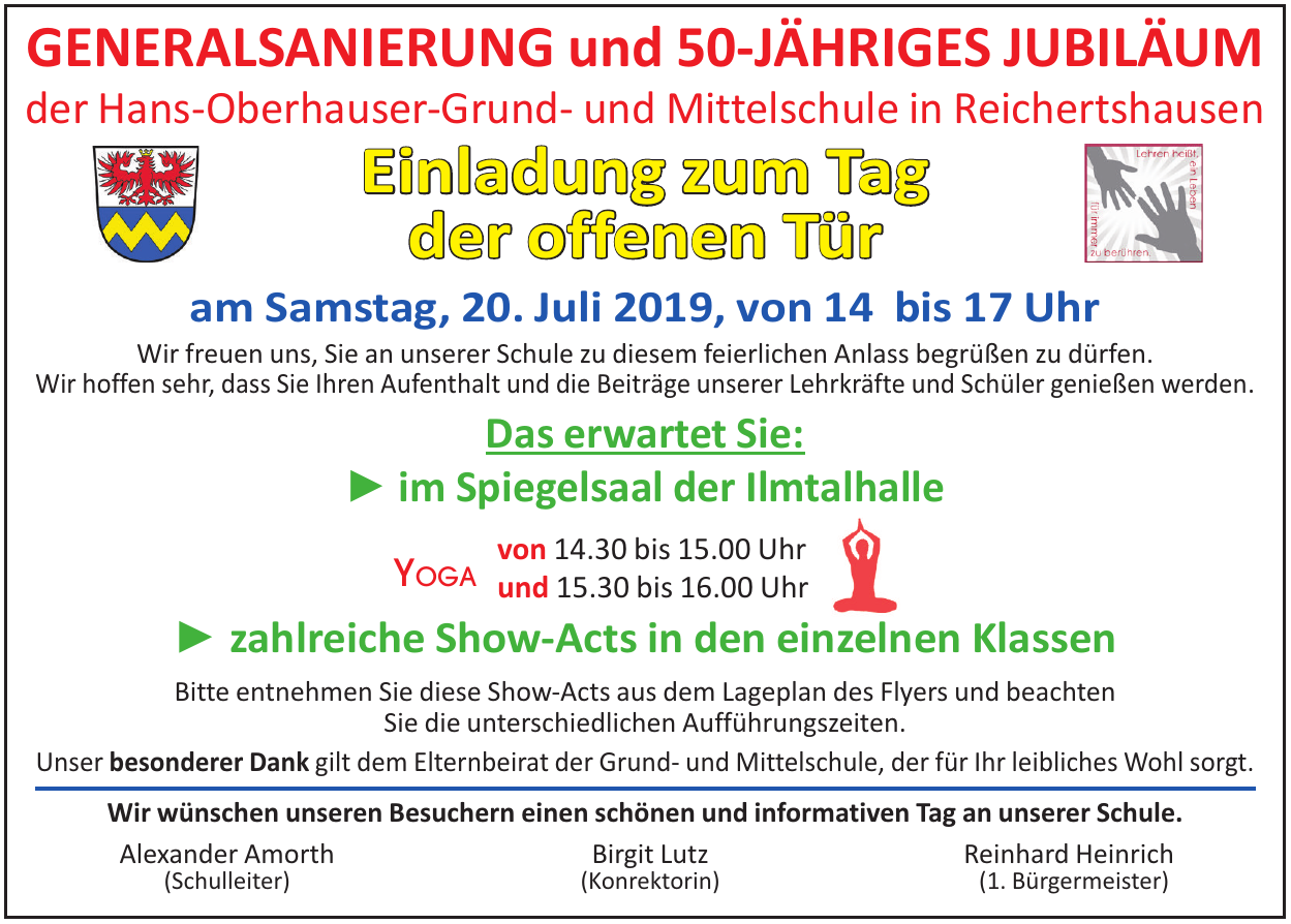 Hans-Oberhauser-Grund- undMittelschule in Reichertshausen Hans-Oberhauser-Grund- undMittelschule in Reichertshausen