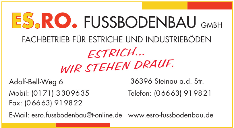ES.RO. Fussbodenbau GmbH