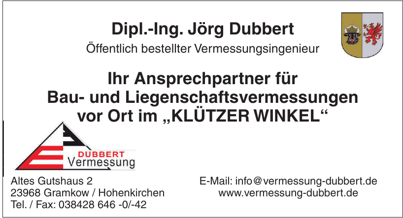Vermessung Dubbert Vermessung Dubbert