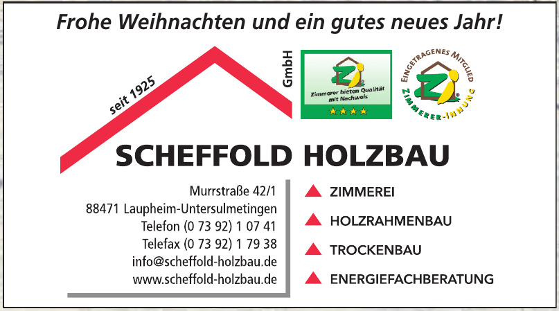 Scheffold Holzbau GmbH