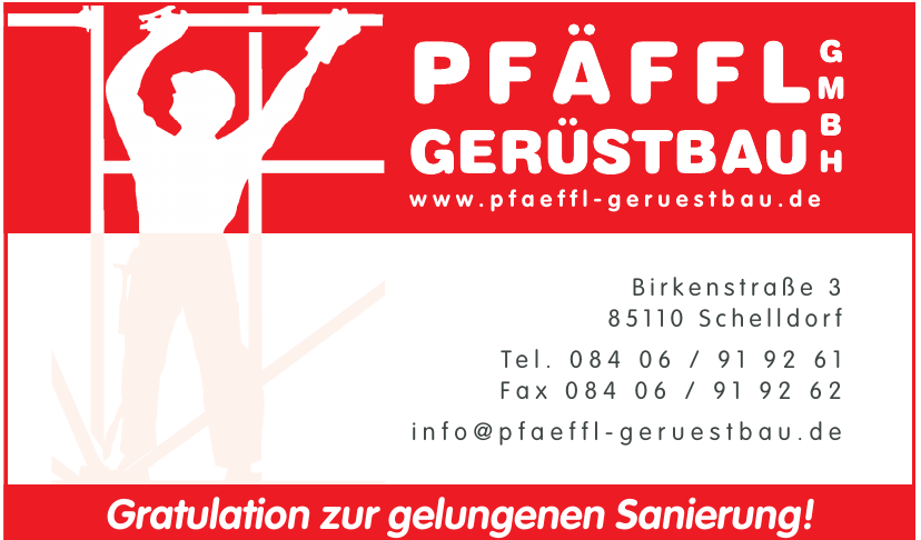 Pfäffl Gerüstbau GmbH Pfäffl Gerüstbau GmbH