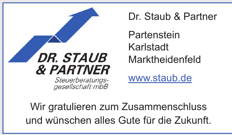 Dr. Staub & Partner Steuerberatungsgesellschaft mbB Dr. Staub & Partner Steuerberatungsgesellschaft mbB