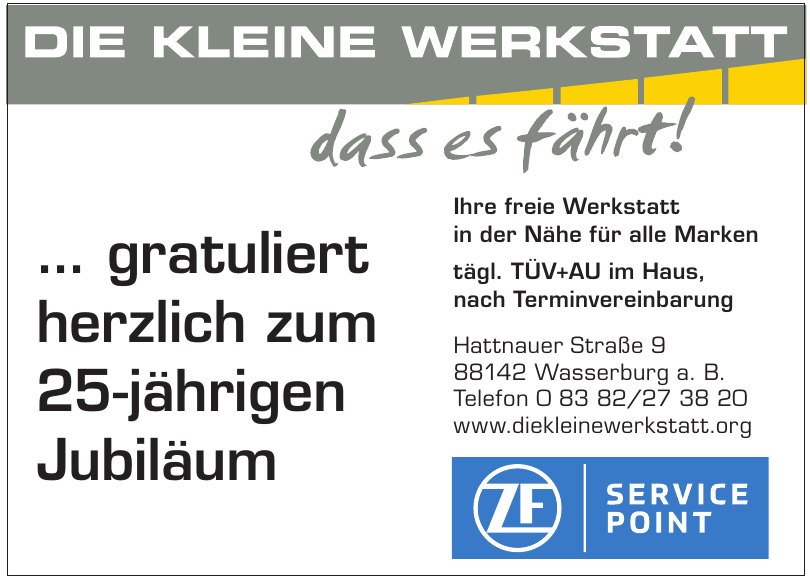 Die Kleine Werkstatt Peter Mayer Die Kleine Werkstatt Peter Mayer