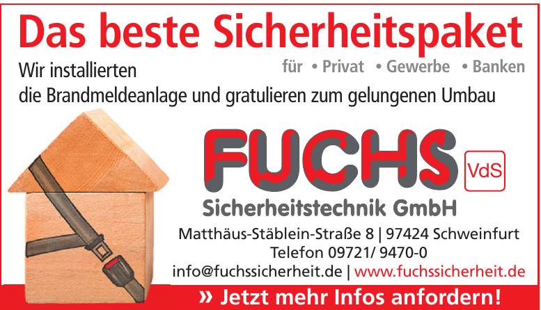 Fuchs Sicherheitstechnik GmbH Fuchs Sicherheitstechnik GmbH