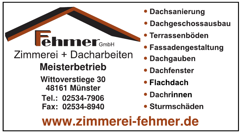 Zimmerei Fehmer Zimmerei Fehmer